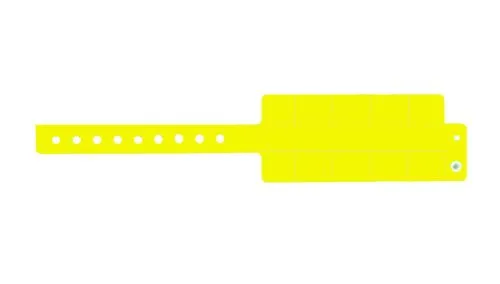 Vinyl Wristbands - 10 Tab