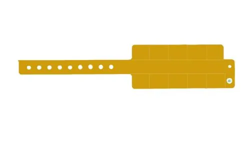 Vinyl Wristbands - 10 Tab