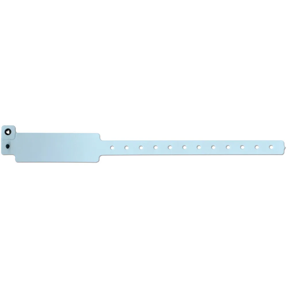 Vinyl Wristbands 1" Waterproof Permanent Snap 420P (500/Box)