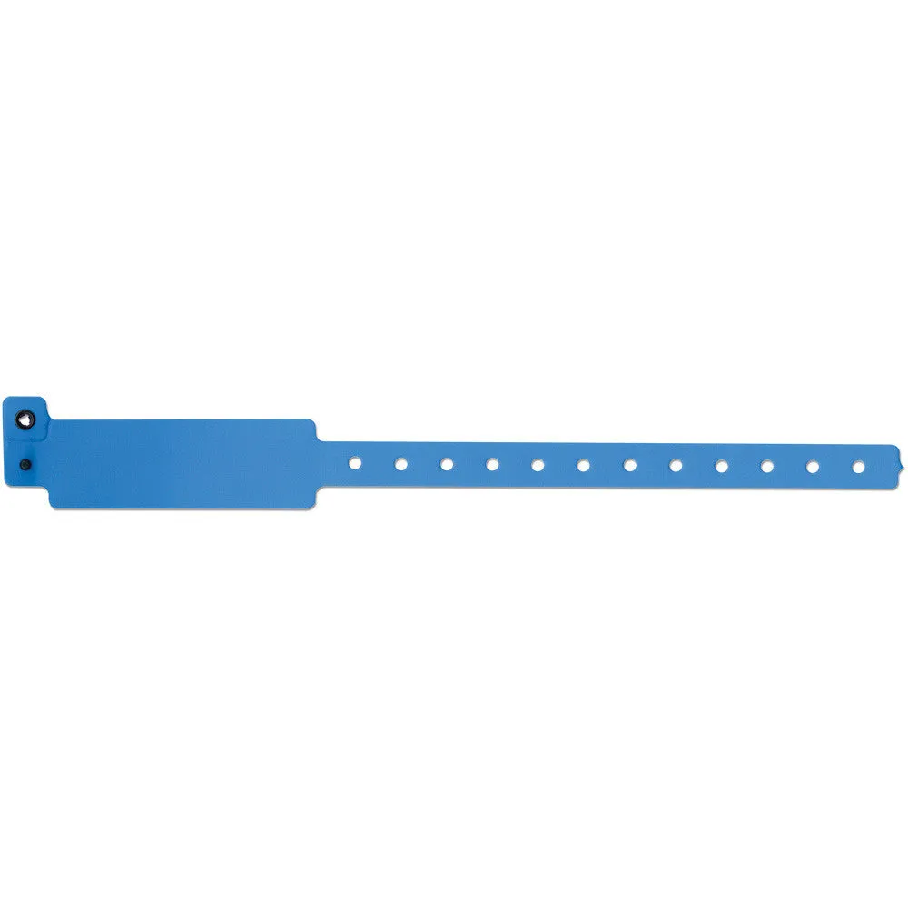 Vinyl Wristbands 1" Waterproof Permanent Snap 420P (500/Box)