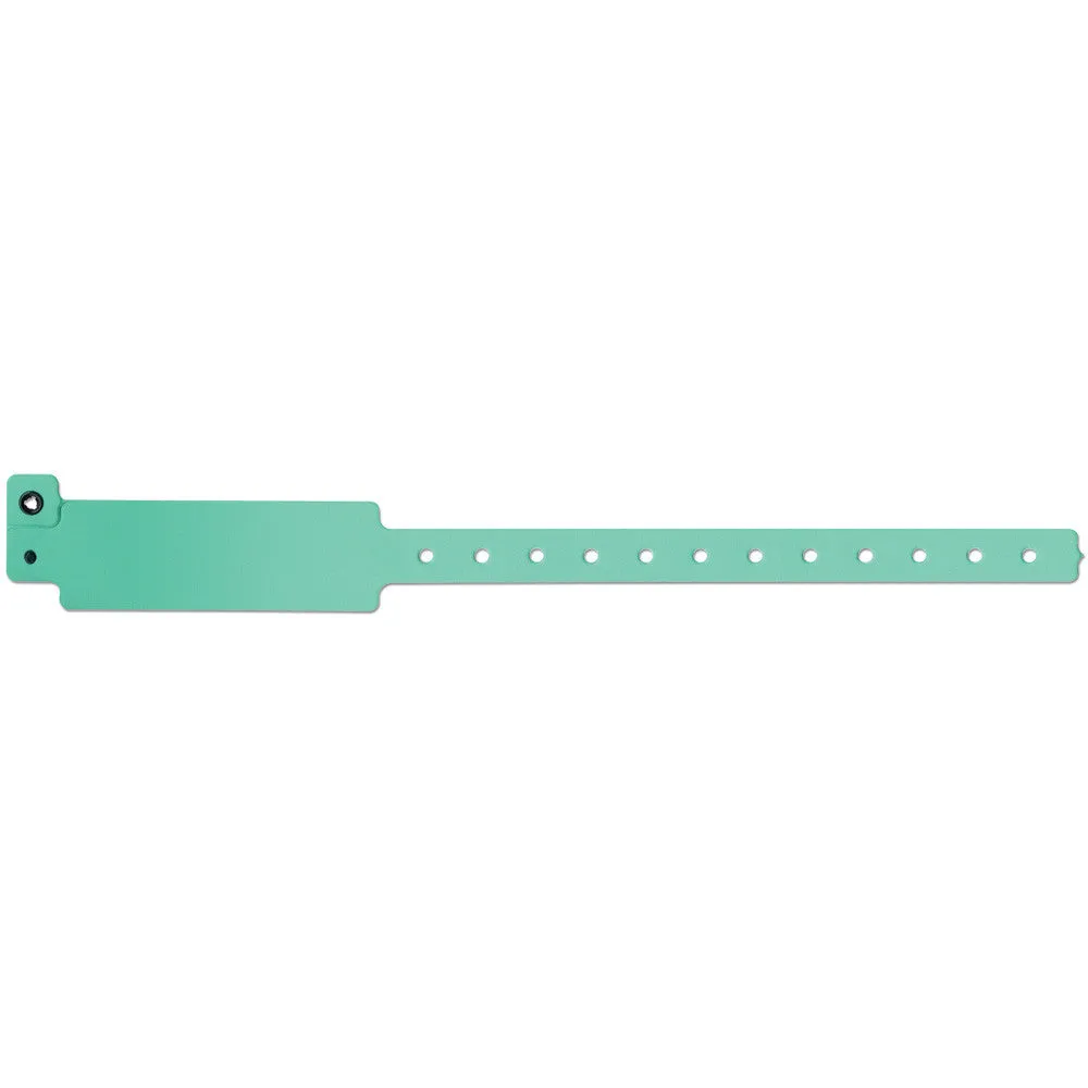 Vinyl Wristbands 1" Waterproof Permanent Snap 420P (500/Box)
