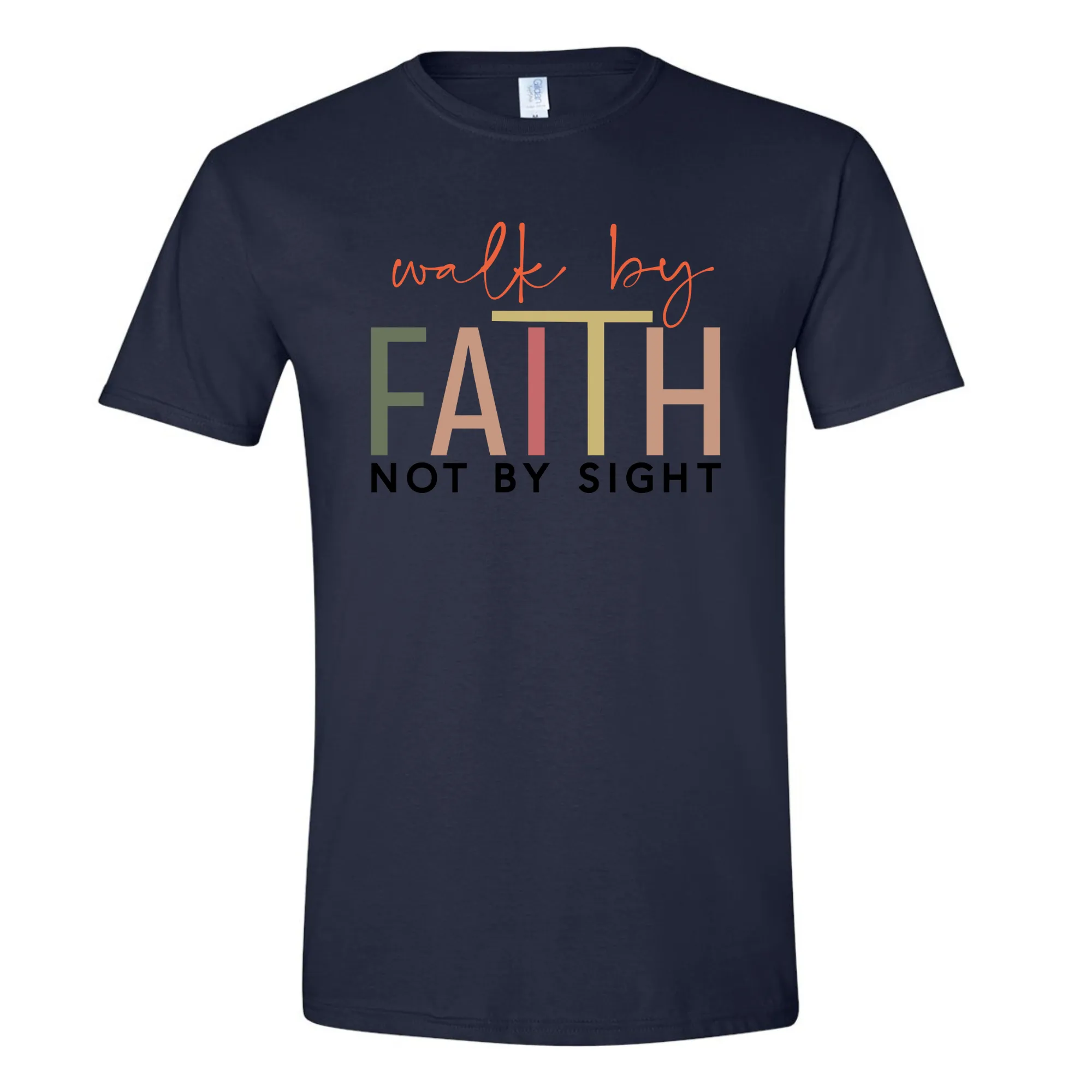 Walk by Faith T-Shirt - Unisex Youth & Adult Sizes