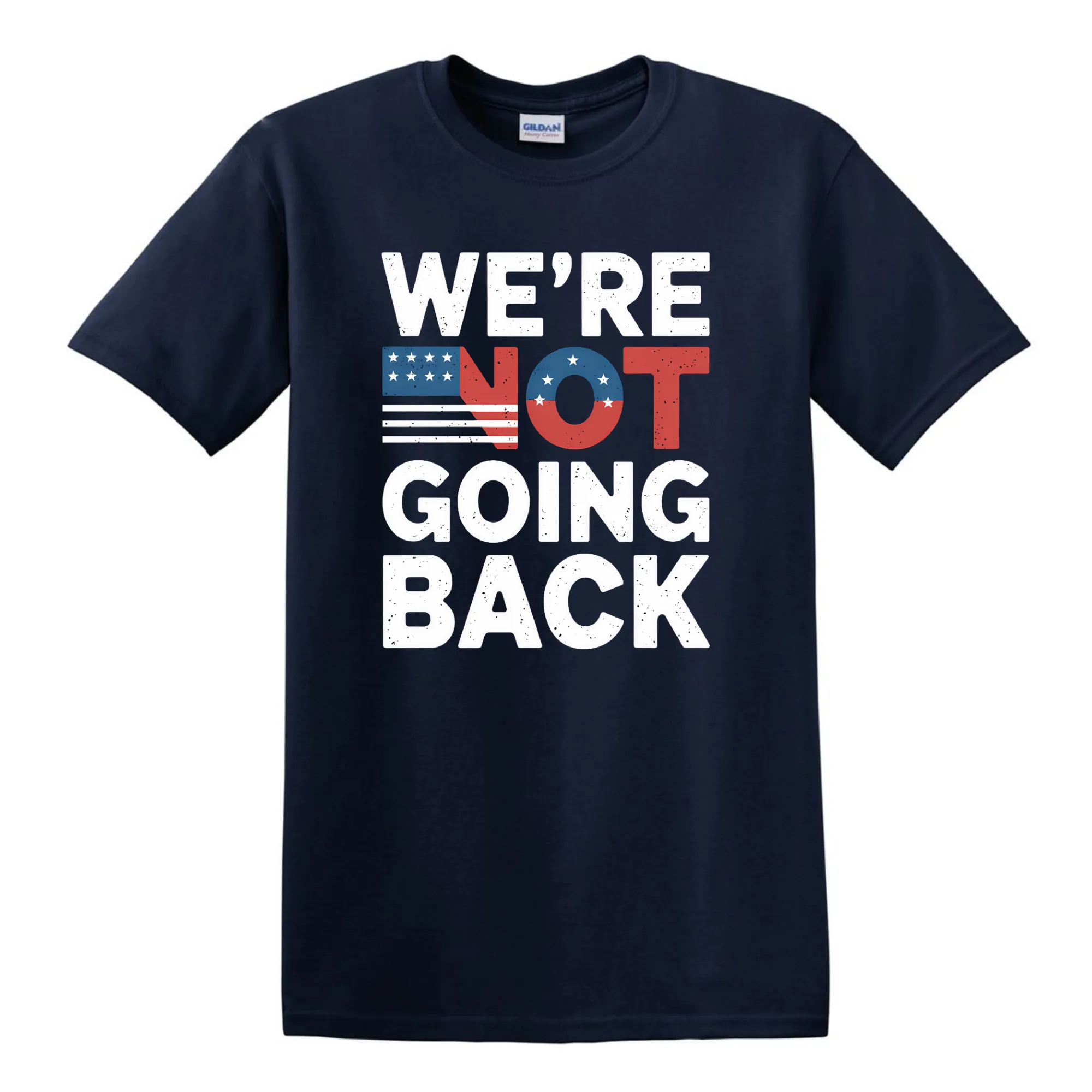We're Not Going Back Kamala Harris 2024 T-Shirt - Unisex Youth & Adult Sizes