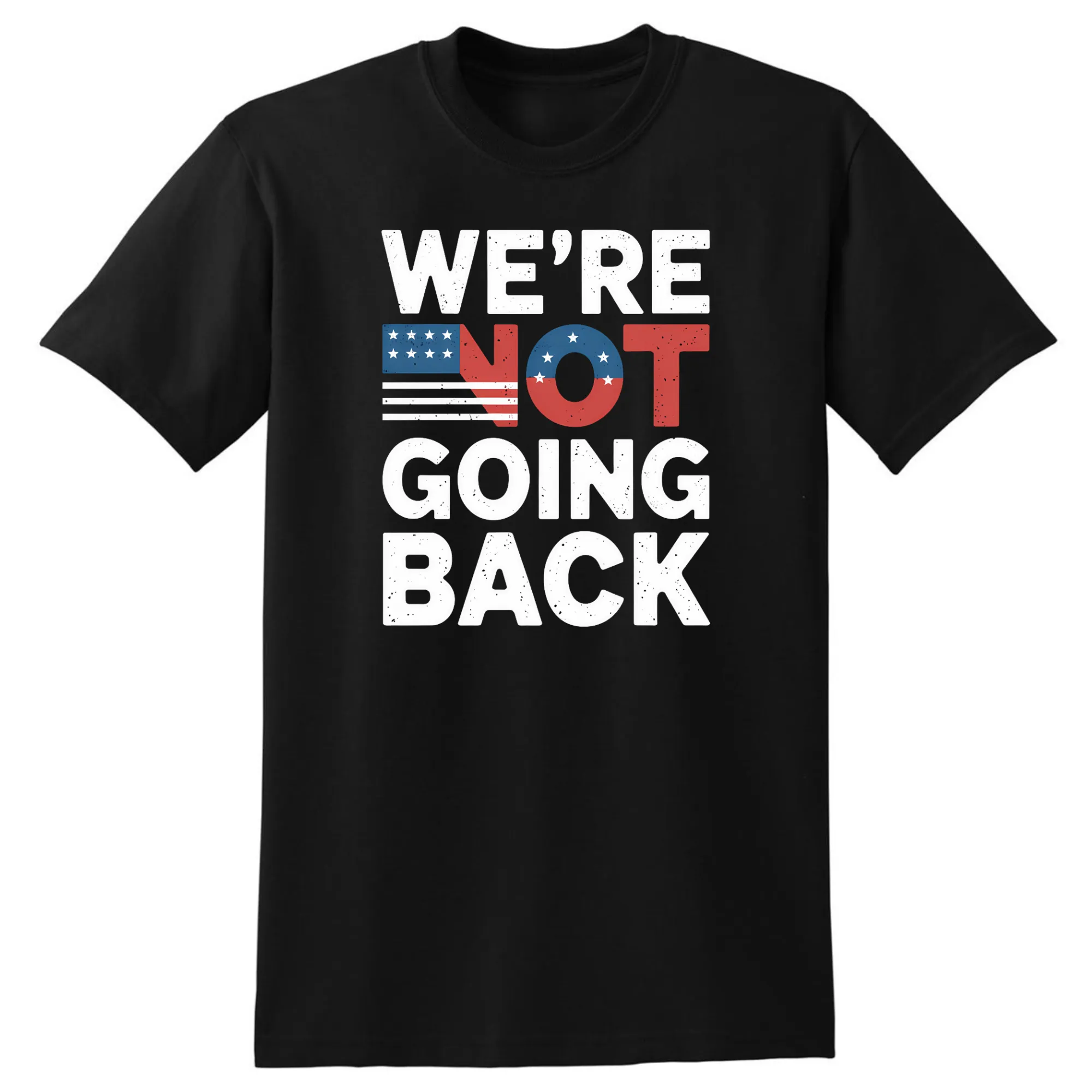 We're Not Going Back Kamala Harris 2024 T-Shirt - Unisex Youth & Adult Sizes