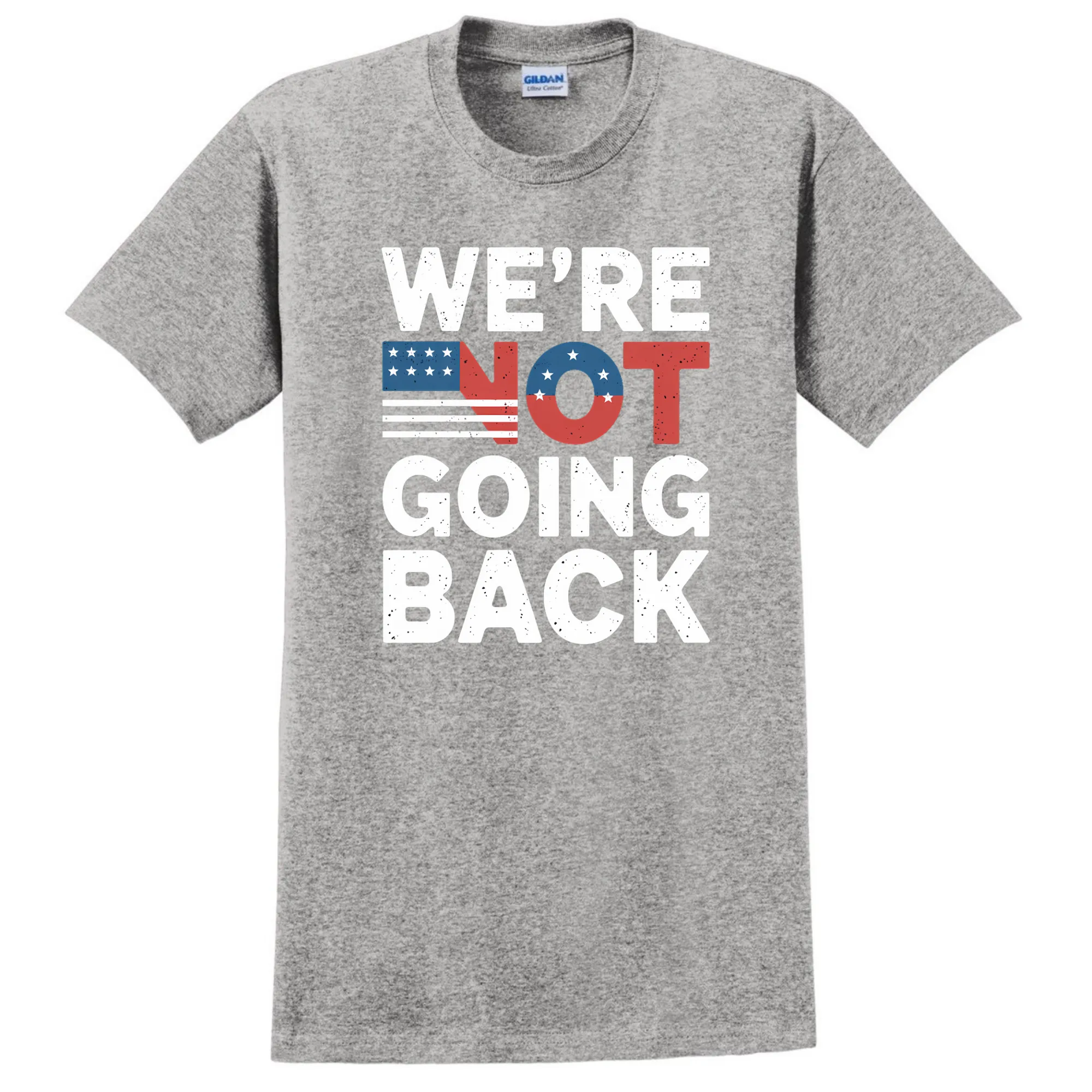 We're Not Going Back Kamala Harris 2024 T-Shirt - Unisex Youth & Adult Sizes