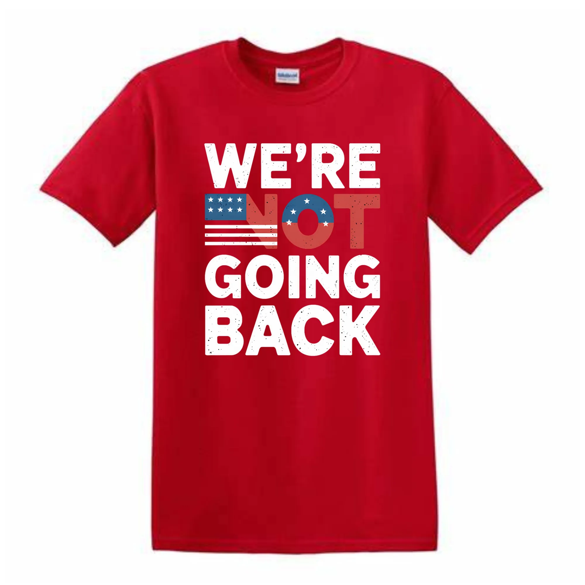 We're Not Going Back Kamala Harris 2024 T-Shirt - Unisex Youth & Adult Sizes
