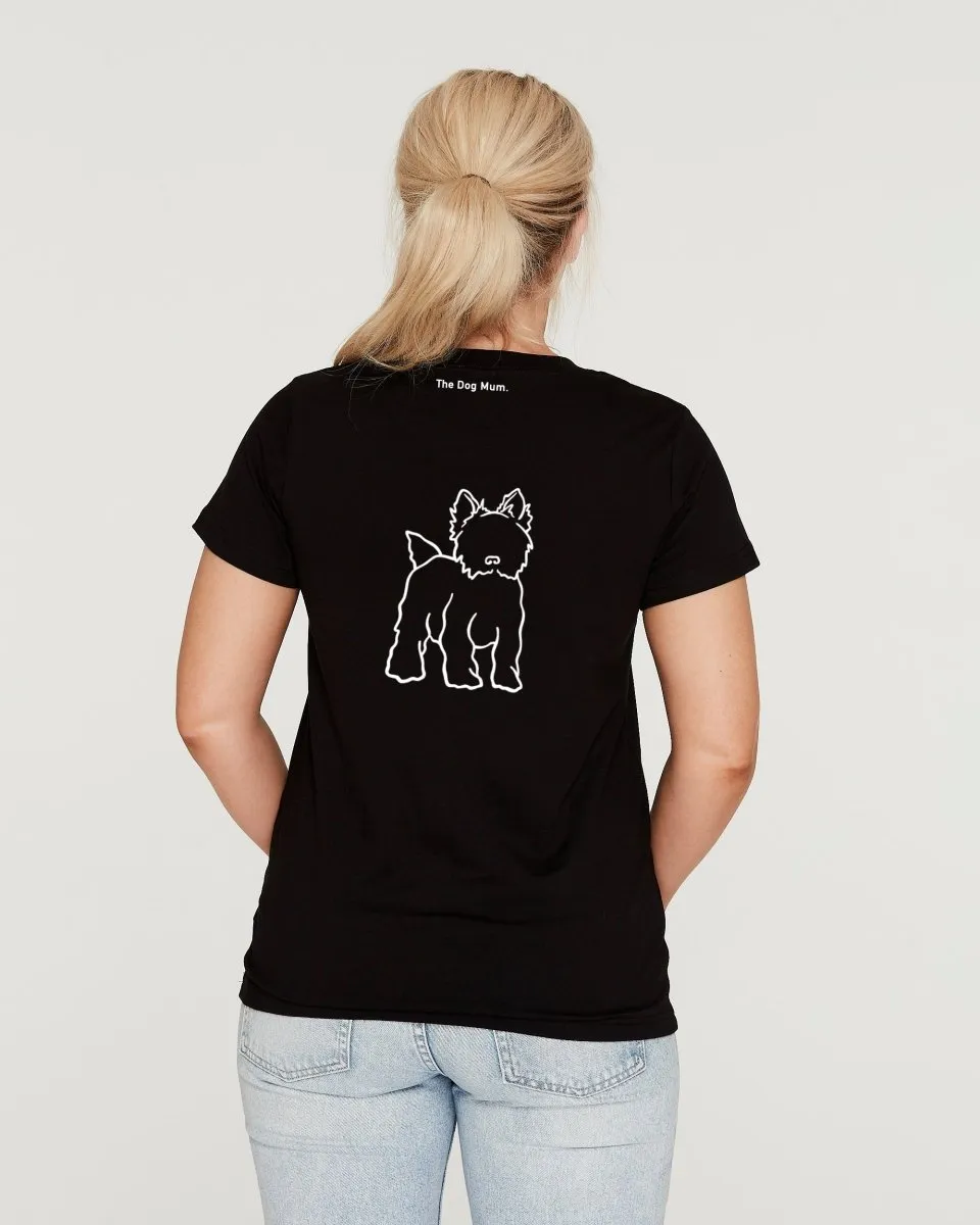 West Highland Terrier Mum Illustration: Classic T-Shirt