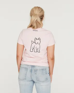 West Highland Terrier Mum Illustration: Classic T-Shirt