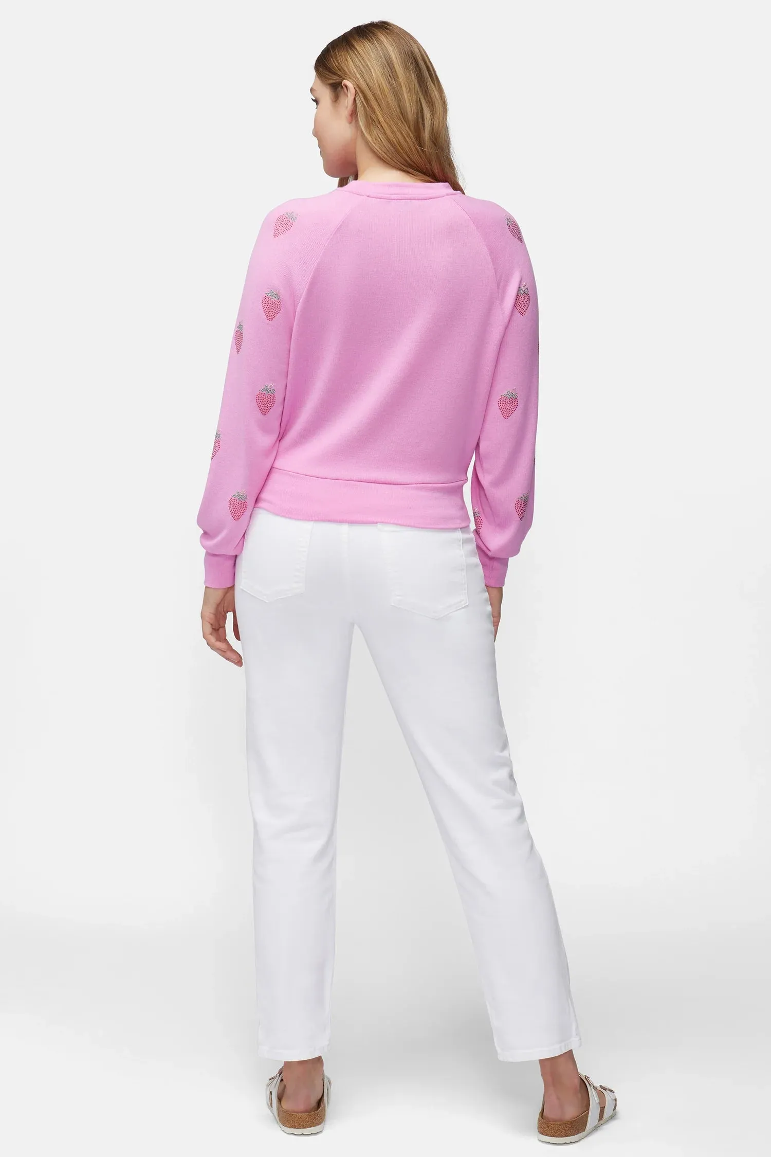 Wildfox Strawberry Bridget Sweater