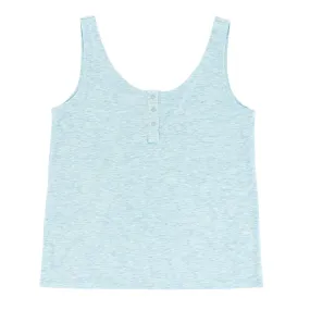 Women's Basics Henley Tank Top