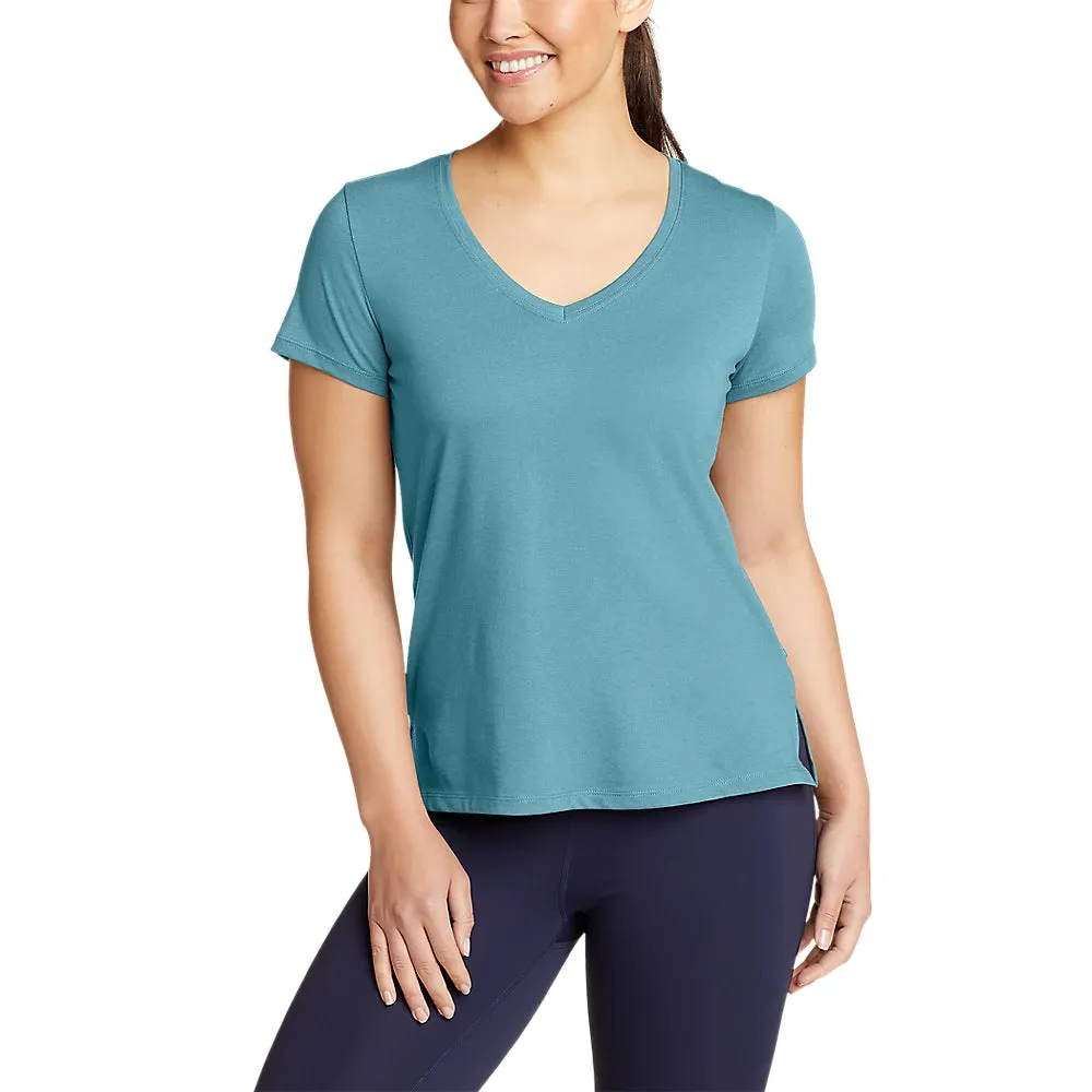 Women's Coast And Climb Short-Sleeve V-Neck T-Shirt - Solid