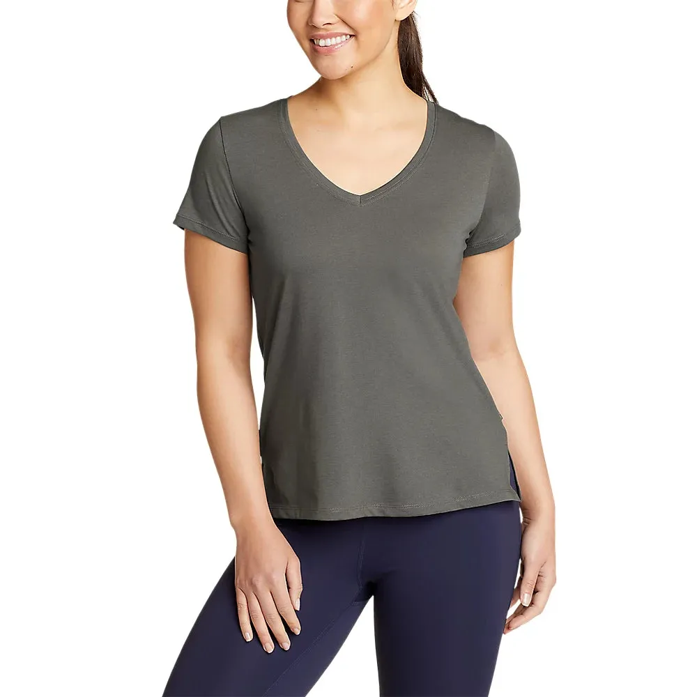 Women's Coast And Climb Short-Sleeve V-Neck T-Shirt - Solid