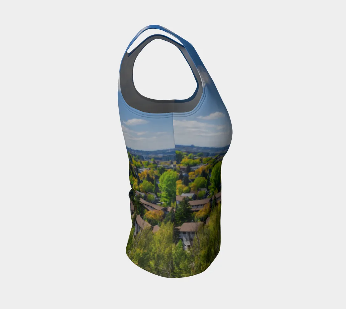 Women's Fitted Regular Tank Top - McHugh Bluff Fall