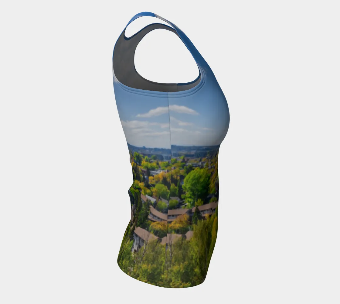 Women's Fitted Regular Tank Top - McHugh Bluff Fall