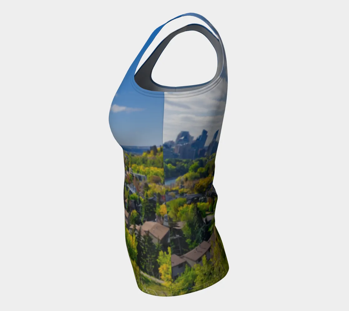 Women's Fitted Regular Tank Top - McHugh Bluff Fall