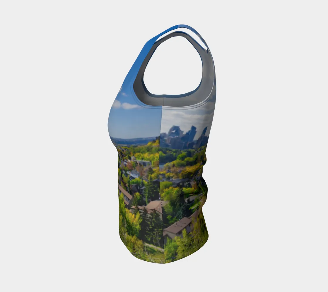 Women's Fitted Regular Tank Top - McHugh Bluff Fall