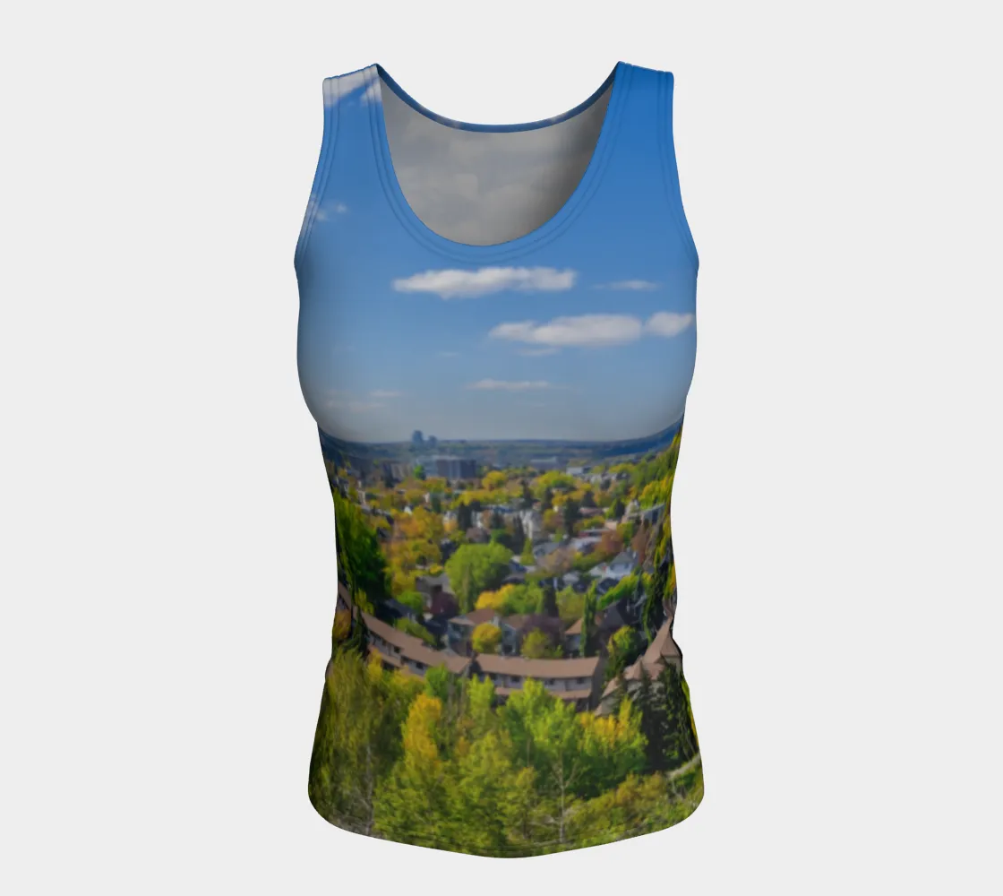Women's Fitted Regular Tank Top - McHugh Bluff Fall