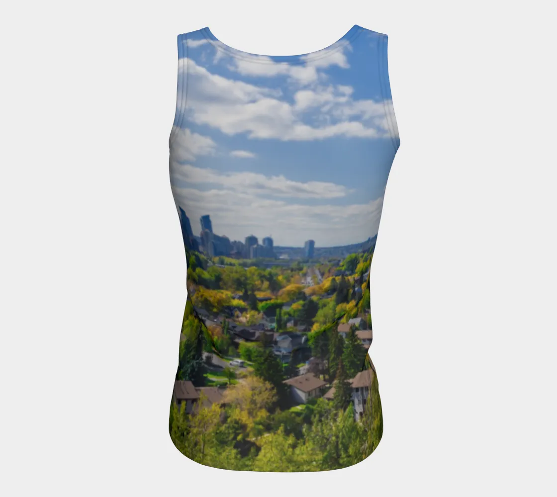 Women's Fitted Regular Tank Top - McHugh Bluff Fall