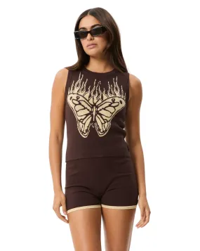 Womens Set Fire Knit Tank