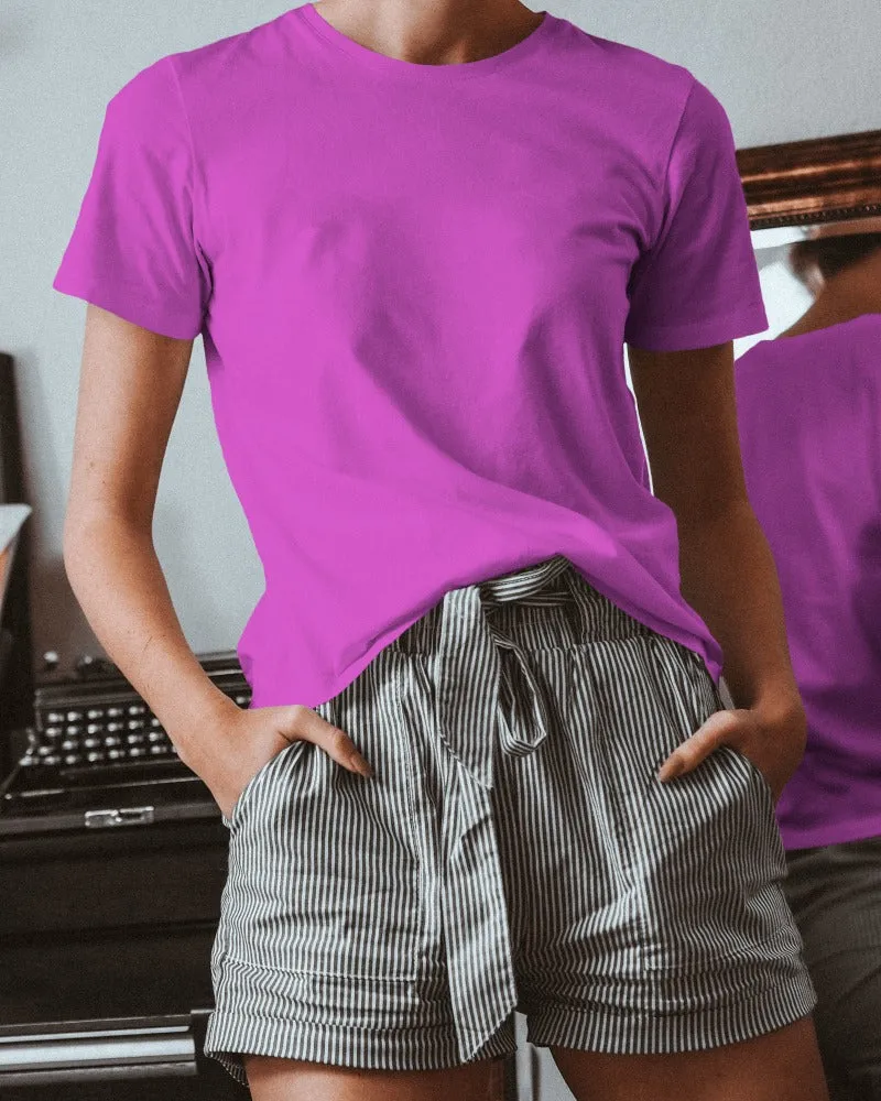 Women's Solid Tees H/S