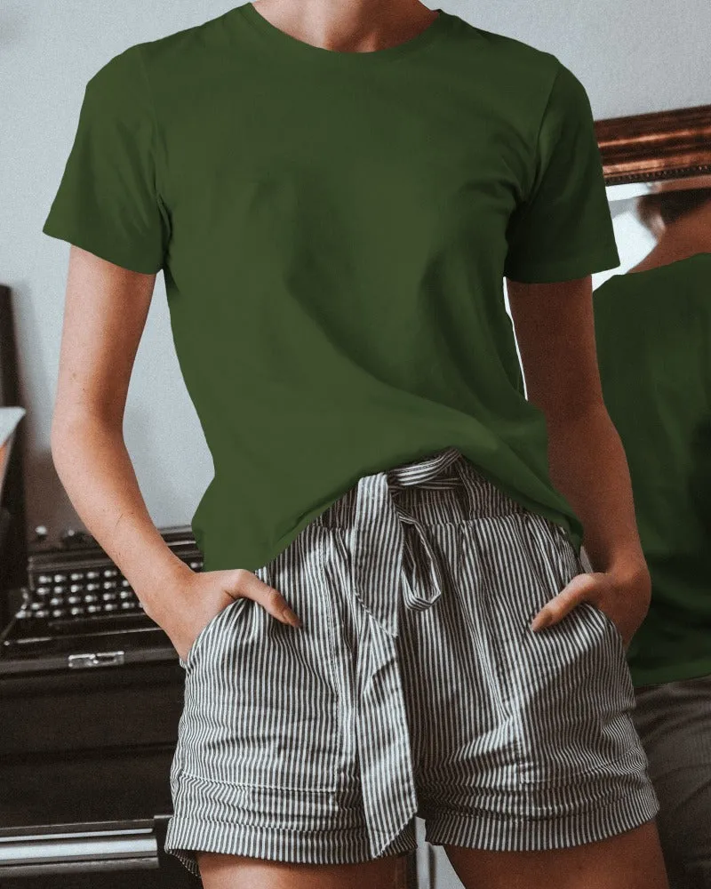 Women's Solid Tees H/S