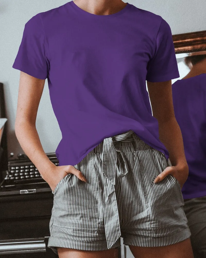 Women's Solid Tees H/S