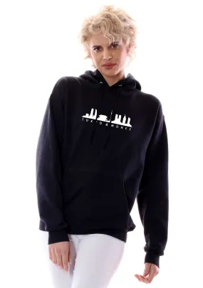 Women's Tokyo Monee City Skyline Graphic Pullover Hoodie