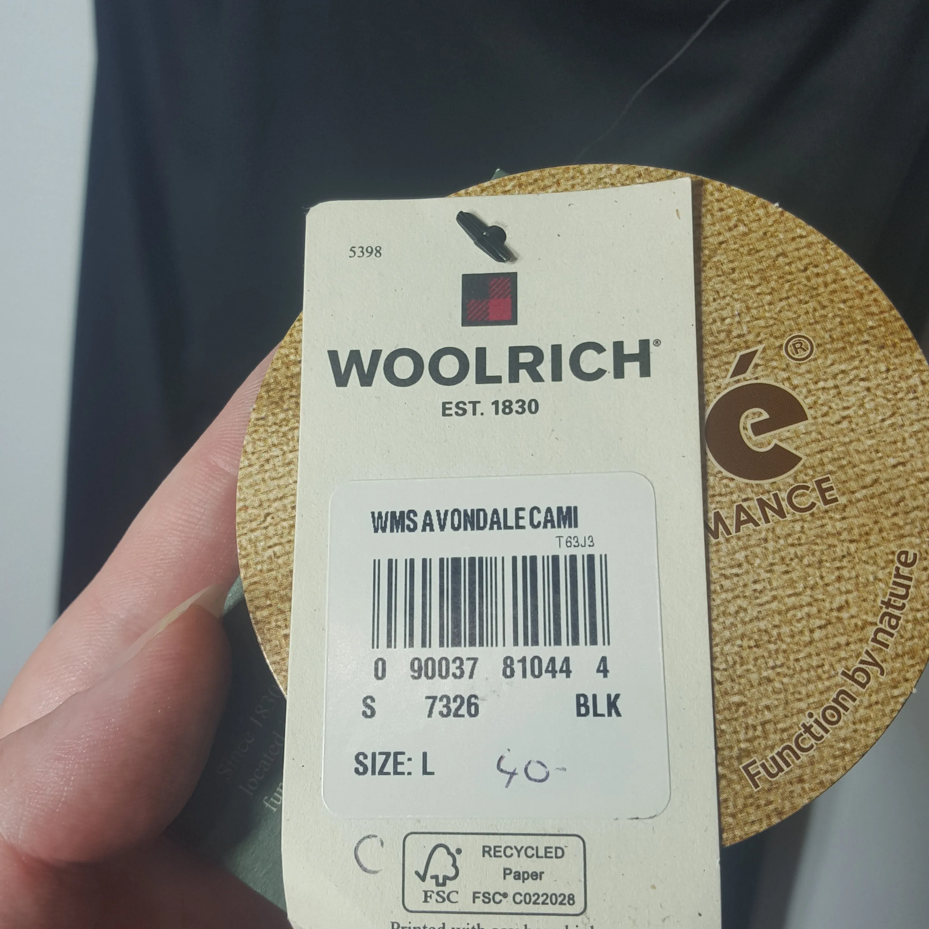 Woolrich Womens Tank Top - Size L - Pre-owned - 7LY5JE